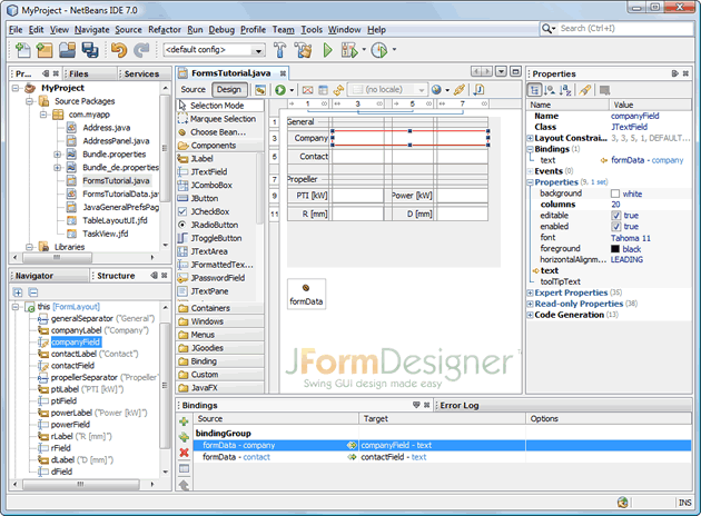 NetBeans plug-in