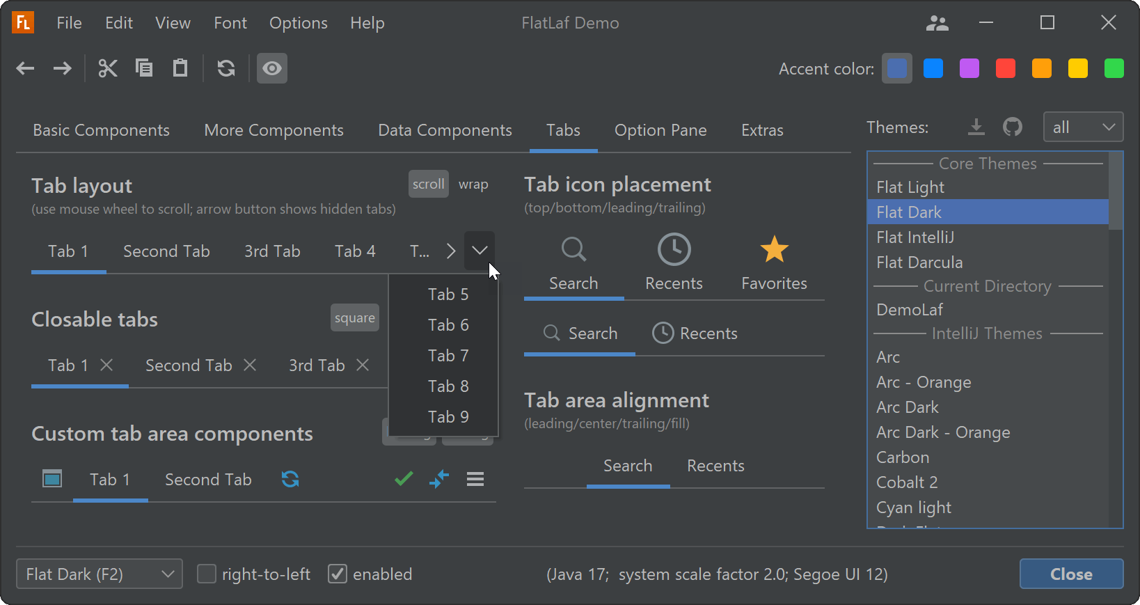 Free Java Swing Templates