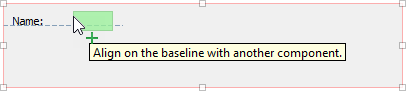 Align Baseline Guidelines