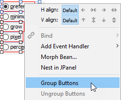 Button Groups