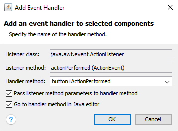 Add Event Handler