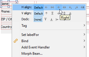 Context Menu