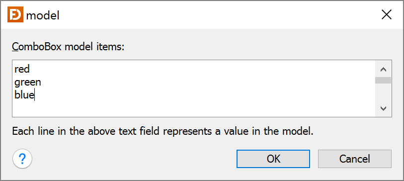 Property Editors | JFormDesigner - Java/Swing GUI Designer