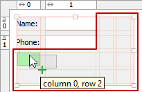 Auto-insert row virtual