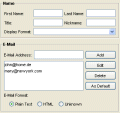 E-Mail form