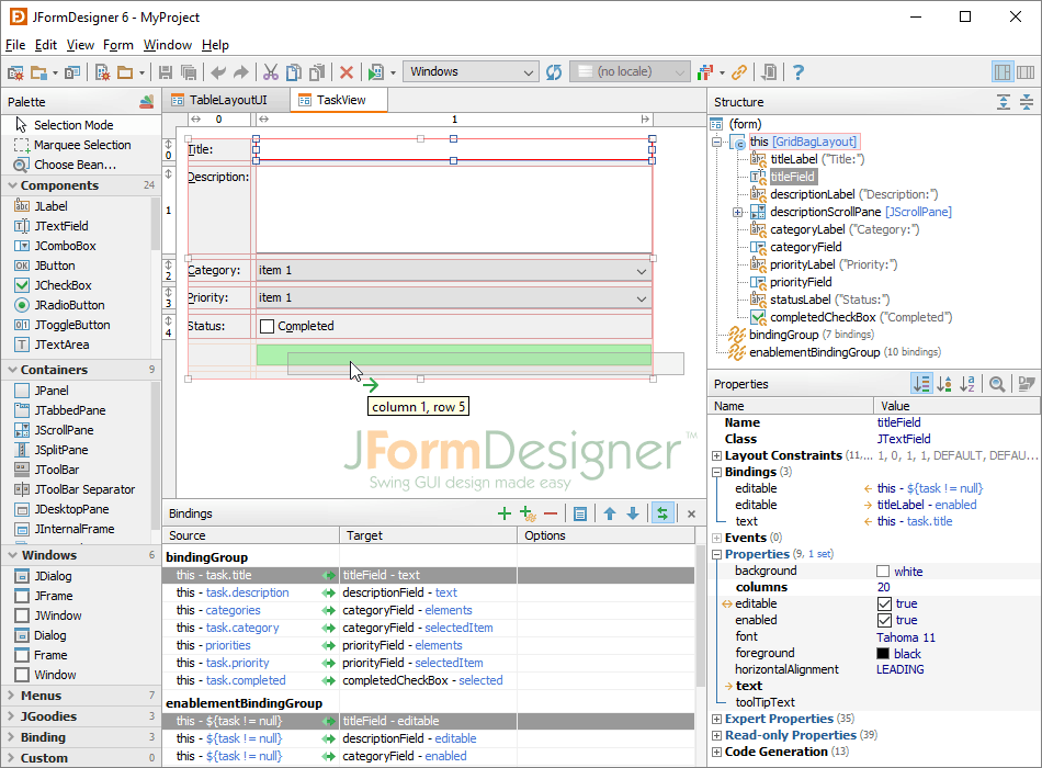 Windows 8 JFormDesigner full