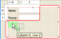 Auto-insert row virtual